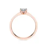 Pierścionek z różowego złota z diamentami AJPZ_001